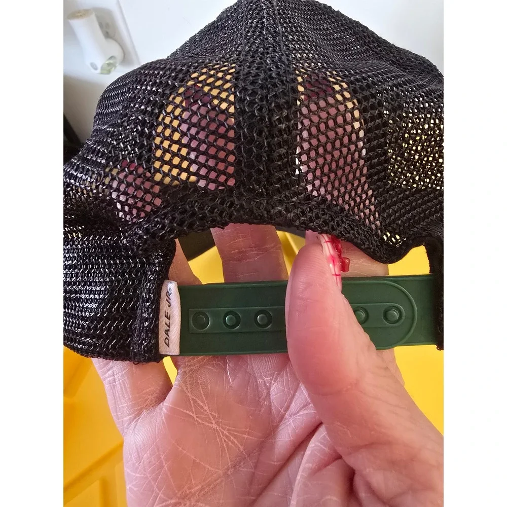 Mountain Dew Dewshine 88 Dale Jr NASCAR Mesh Trucker Hat Cap Men's‎